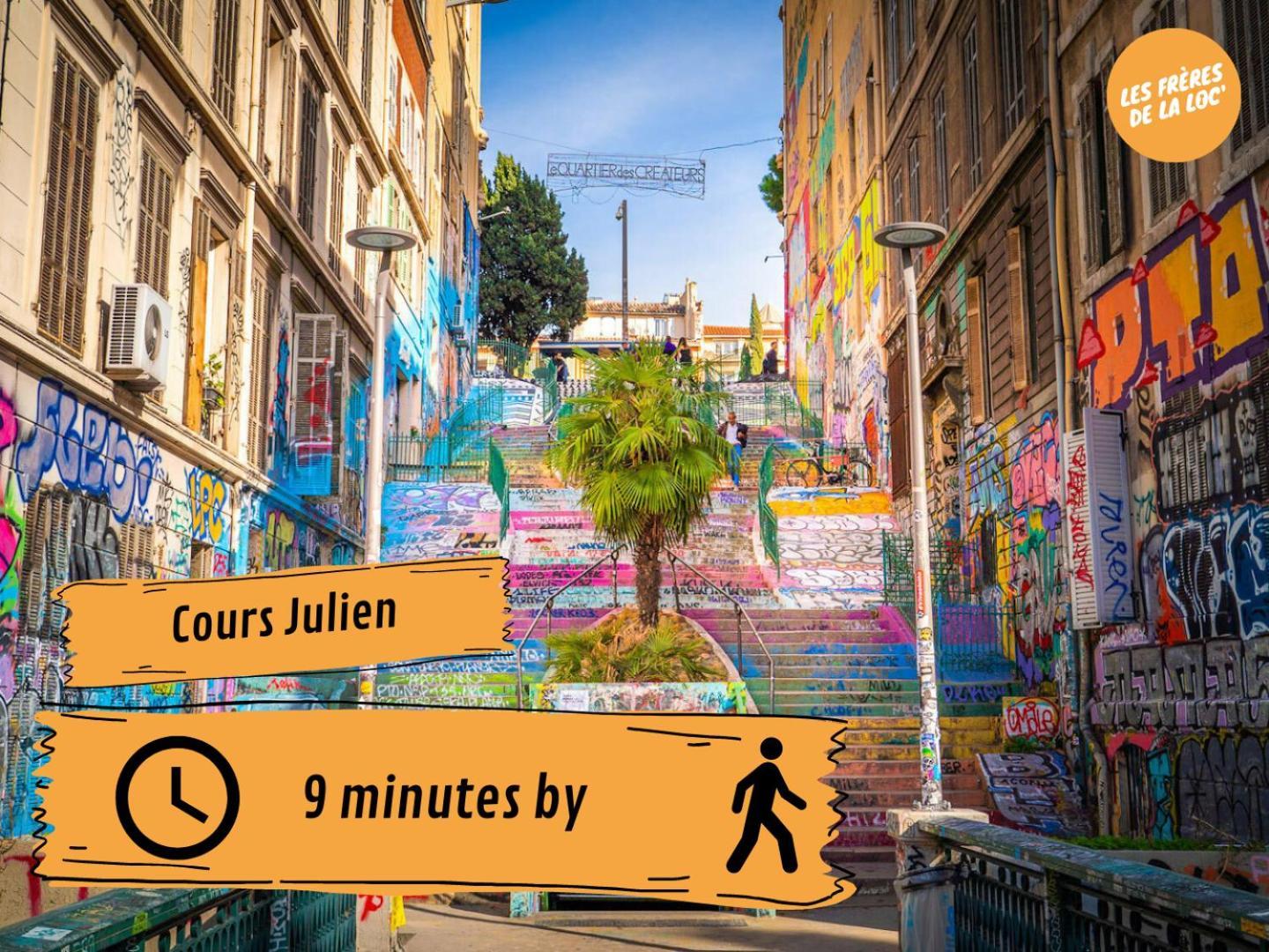 Magnifique Studio - Hyper Central & Climatisation - Les Freres De La Loc' Marseille Eksteriør billede